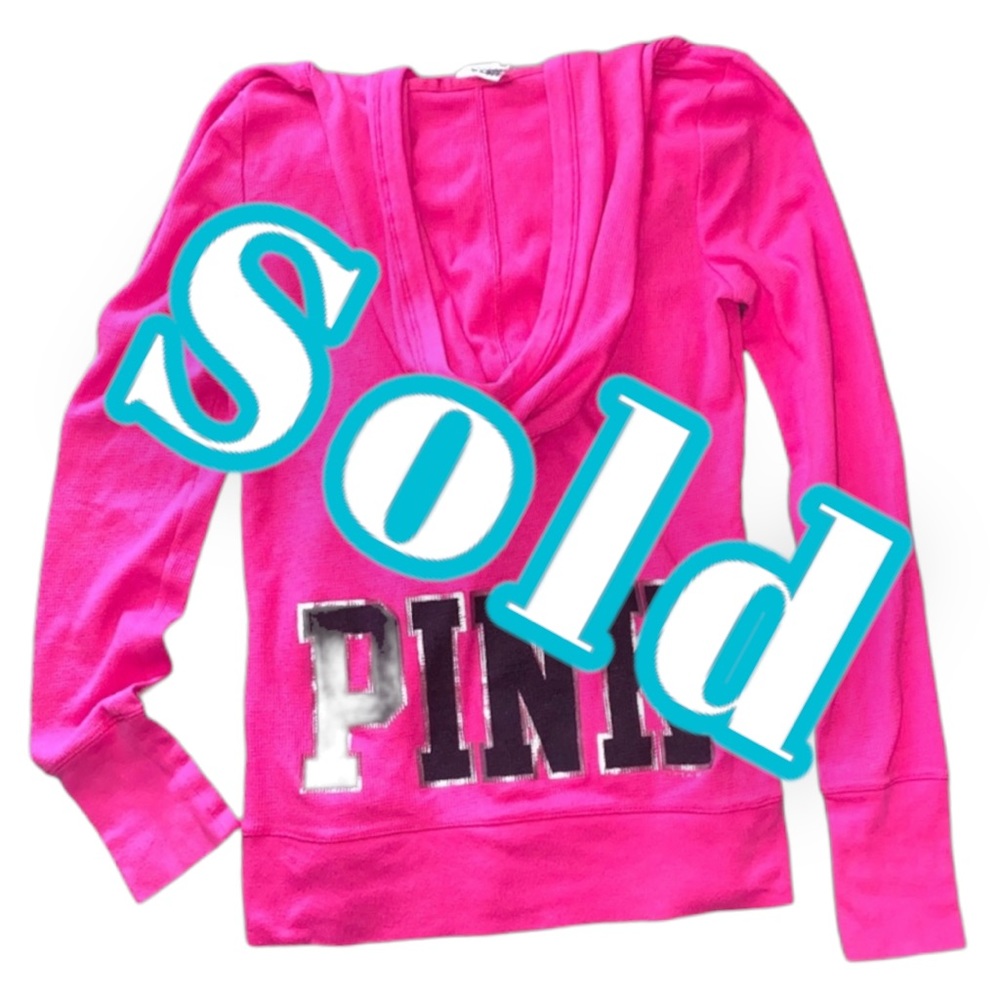 Victoria’s Secret PINK thermal hoodie Sz. M